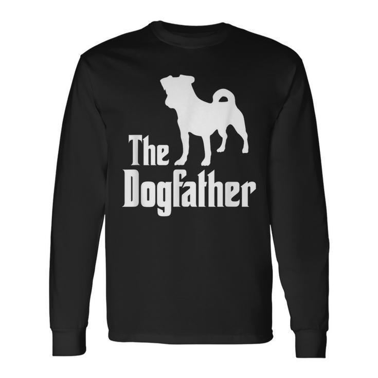 The Dogfather Dog Jack Russell Terrier Long Sleeve T-Shirt