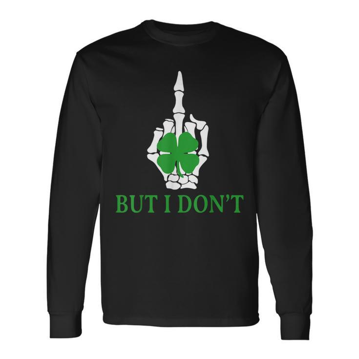 But I Don't Do Matching St Patrick's Day Couples Matching Long Sleeve T-Shirt