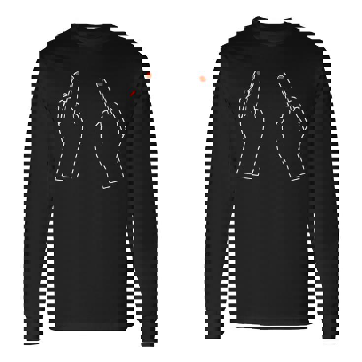 Double Fuck T-shirt à manches longues