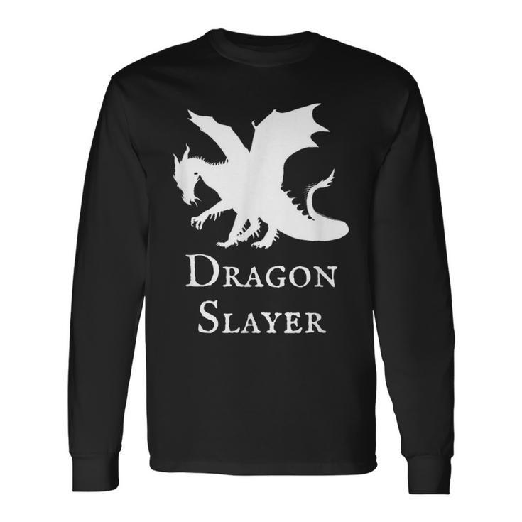 Dragon Slayer Fantasy Medieval Anime Lover Long Sleeve T-Shirt