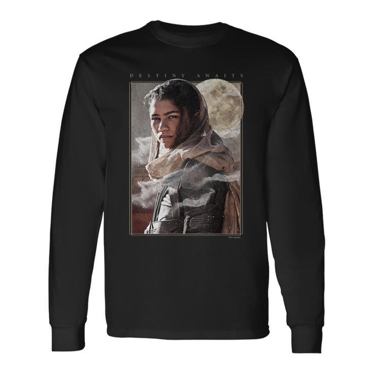 Dune Chani Destiny Awaits Portrait Langarmshirts Geschenkideen