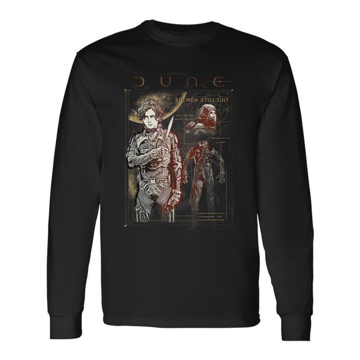 Dune Paul Atreides Schimatic Poster Langarmshirts Geschenkideen