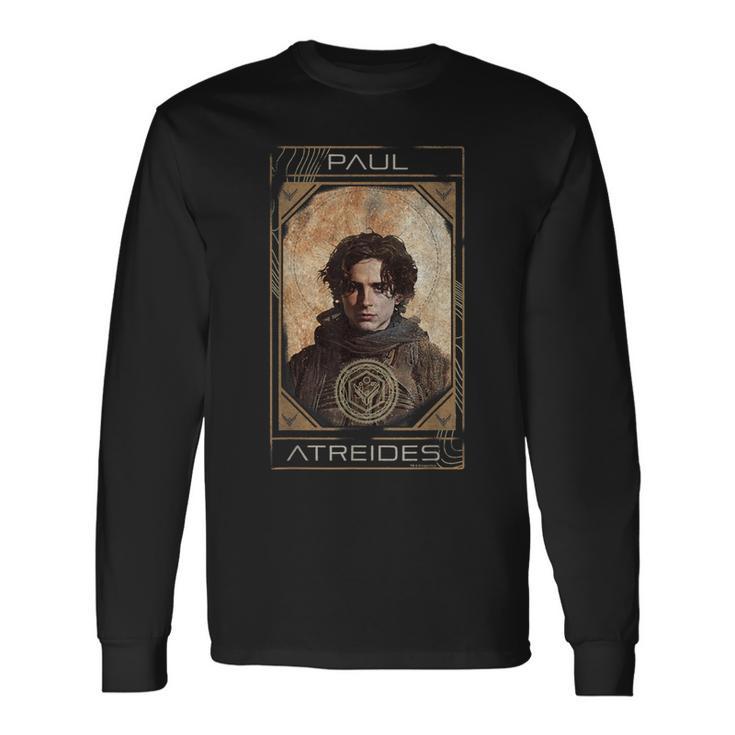 Dune Paul Atreides Tarot Card Langarmshirts Geschenkideen