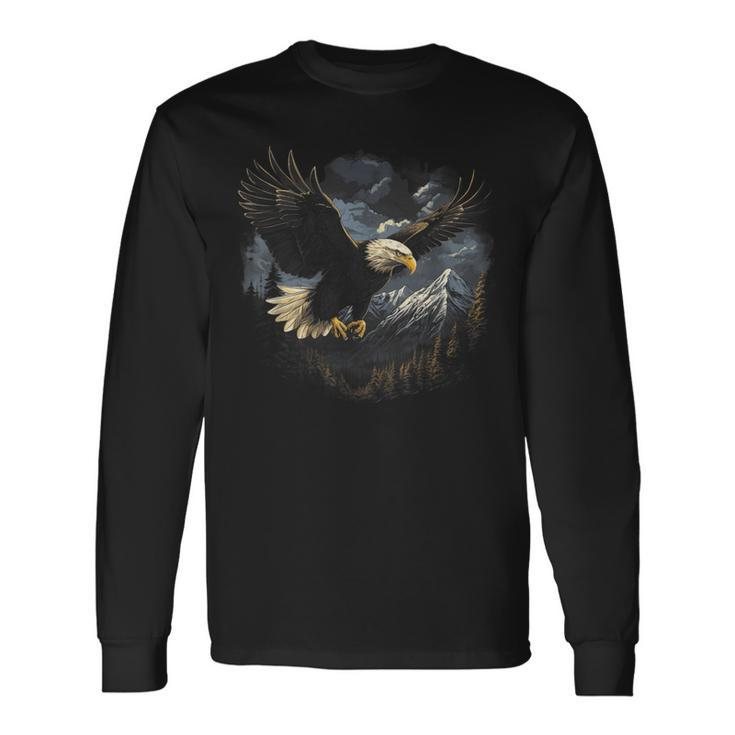 Eagle Bird Mountains Long Sleeve T-Shirt