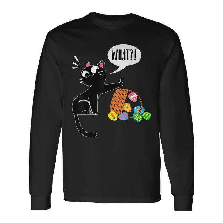 What Easter Cat Long Sleeve T-Shirt