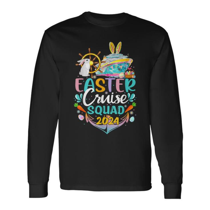 Easter Cruise 2024 Squad Cruising Holiday Family Matching Long Sleeve T-Shirt