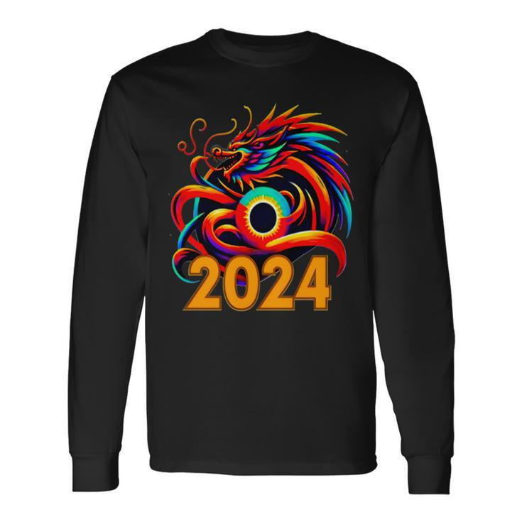 Eclipsing Expectations In The Dragon's Year Long Sleeve T-Shirt