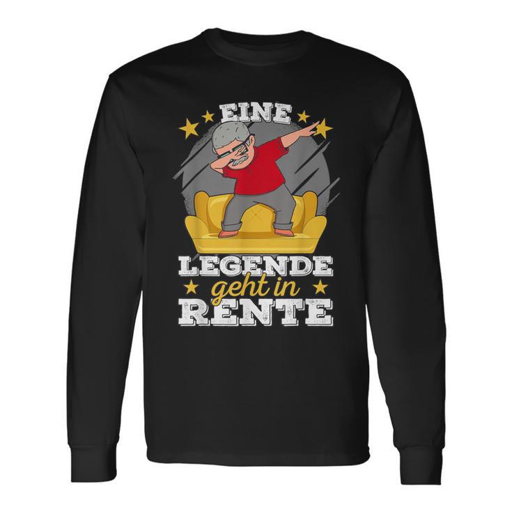 Eine Legende Geht in Rente Langarmshirts, Witziges Abschieds-Geschenk Geschenkideen