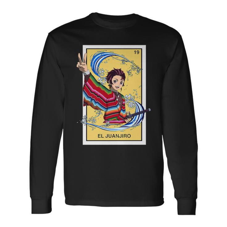 El JuanjiroThe Juanjiro Num 19 Mexican Bingo Game Long Sleeve T-Shirt