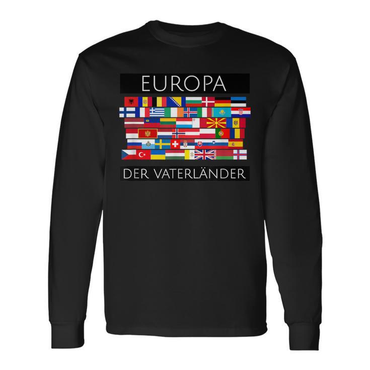 Europe Der Faterländer Anti-Eu Langarmshirts Geschenkideen