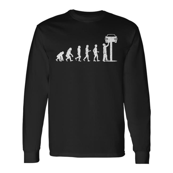 Evolution Tuner Car Mechanics Long Sleeve T-Shirt