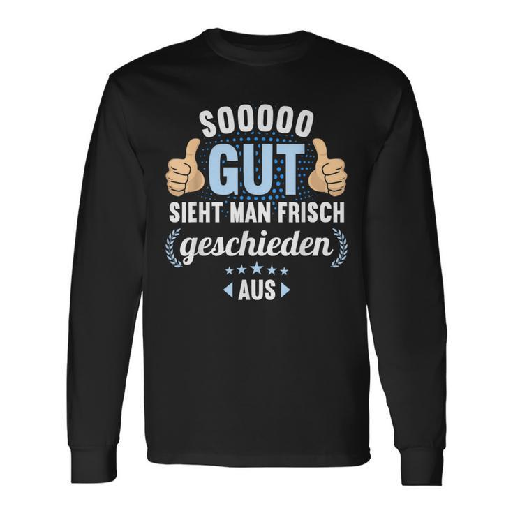 Exmann Exfrau Geschieden Separation Direction Langarmshirts Geschenkideen