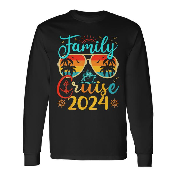 Family Cruise 2024 Summer Vacation Matching Family Cruise Long Sleeve T-Shirt Gifts ideas