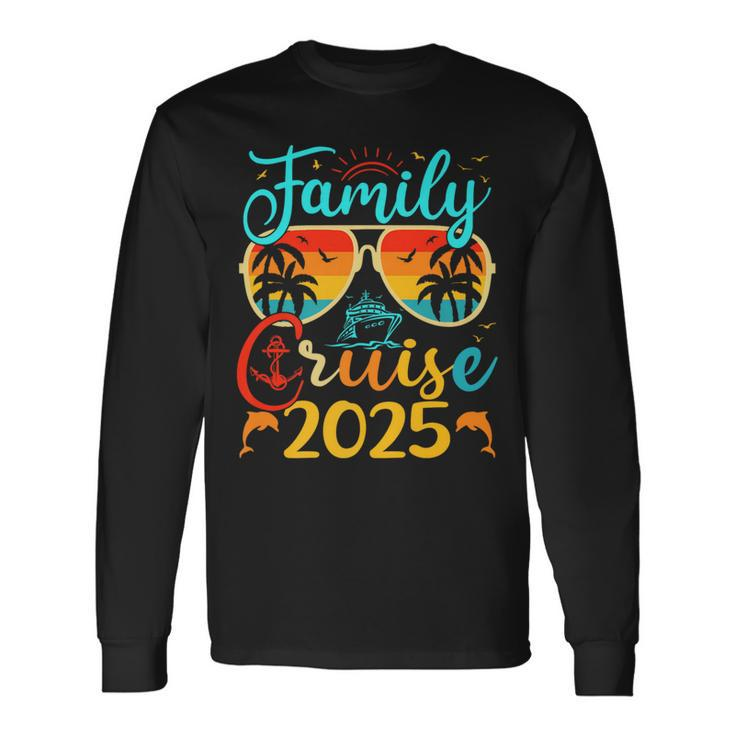 Family Cruise 2025 Summer Vacation Matching Family Cruise Long Sleeve T-Shirt
