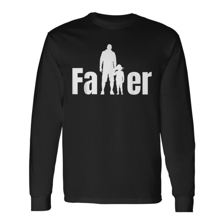 Father And Daughter Cute Christmas From Daughter To Dad Long Sleeve T-Shirt