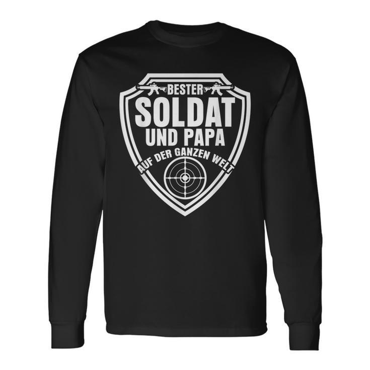 Feldjäger Papa Father Tank Grenadier S Langarmshirts Geschenkideen