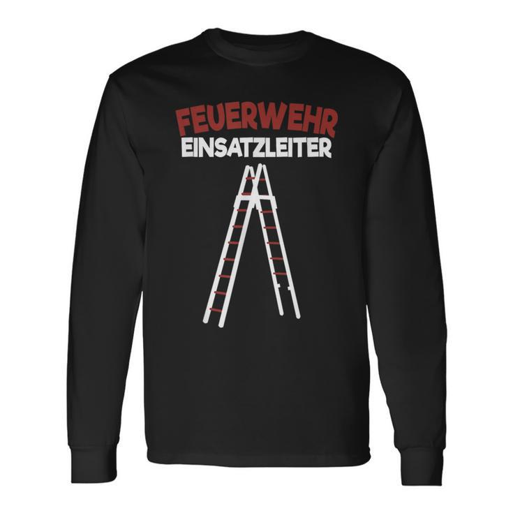 Feuerwehrmann Und Feuerwehrwehrwehr Fire Brigade Langarmshirts Geschenkideen