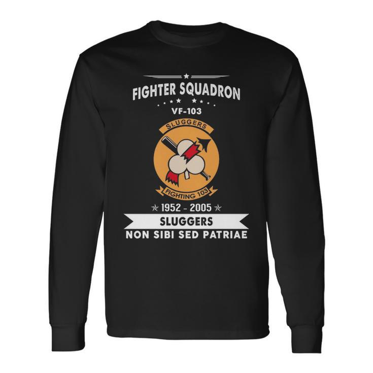 Fighter Squadron 103 Vf Long Sleeve T-Shirt