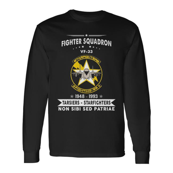 Fighter Squadron 33 Vf 33 Starfighters Long Sleeve T-Shirt Gifts ideas