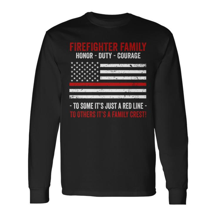 Firefighter Family Long Sleeve T-Shirt