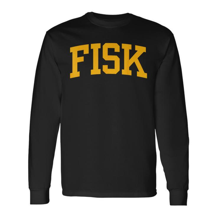 Fisk University 02 Long Sleeve T-Shirt