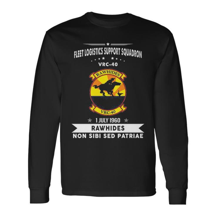 Fleet Logistics Support Squadron 40 Vrc Long Sleeve T-Shirt