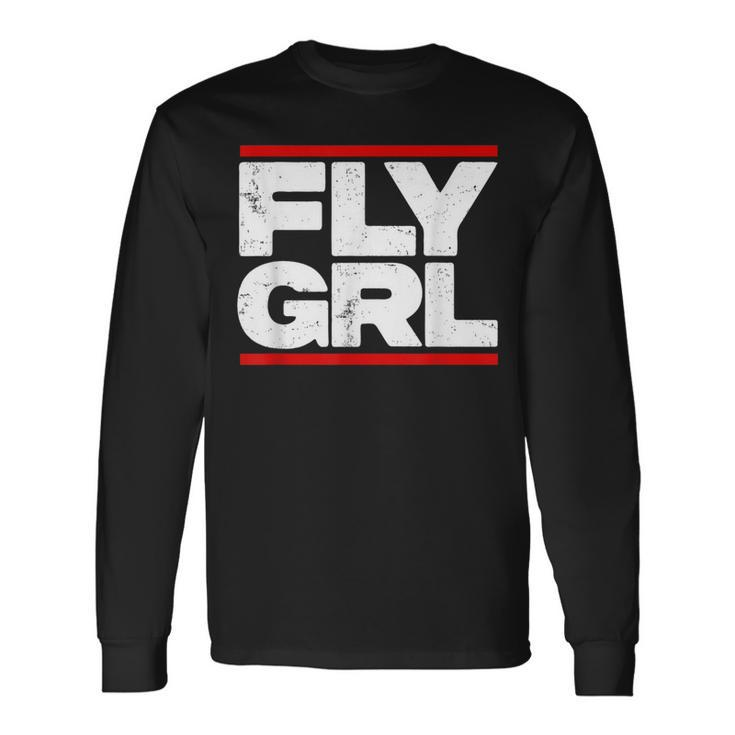 Fly Grl Survival Of The Thickest Mavis Beamont Long Sleeve T-Shirt