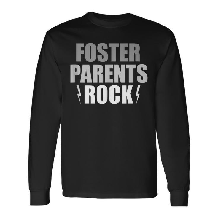 Foster Parents Rock 2019 Foster Care Month Long Sleeve T-Shirt