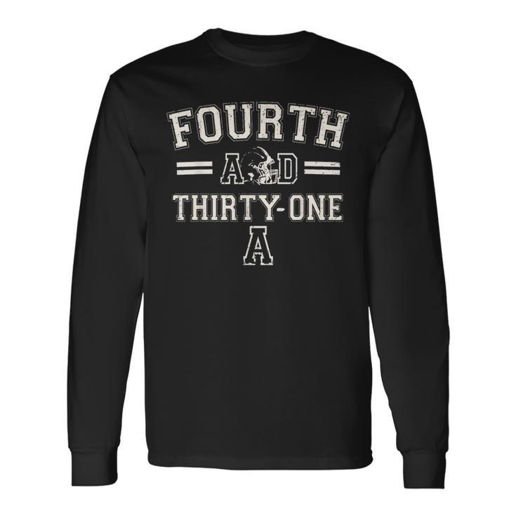 Fourth And Thirty One Alabama 4Th And 31 Alabama Long Sleeve T-Shirt