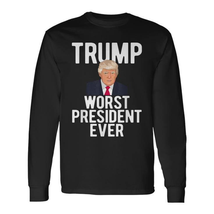 Funk Fck F Donald Trump Impeach President Anti Republican Long Sleeve T-Shirt