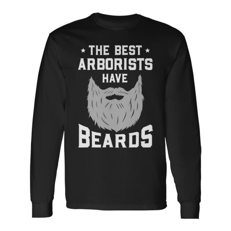Arboris For Bearded Arborist Long Sleeve T-Shirt