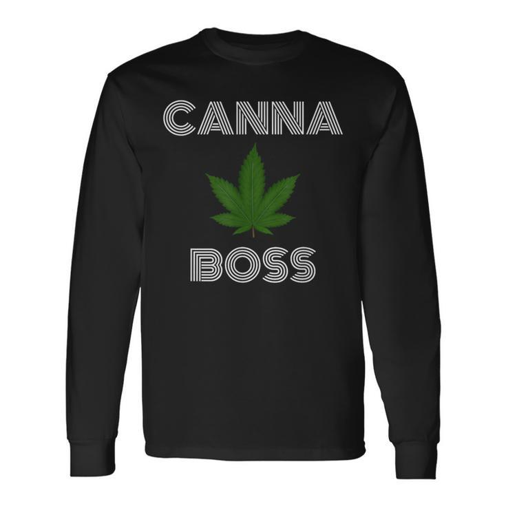 Cannaboss Cannabannoid Hemp Long Sleeve T-Shirt