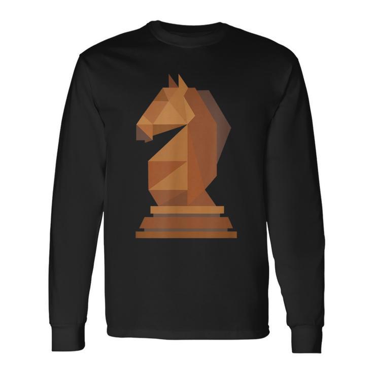 Chess Chess Player Springer Langarmshirts Geschenkideen