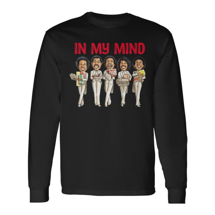 Christmas Temptations In My Mind Silent Night Long Sleeve T-Shirt