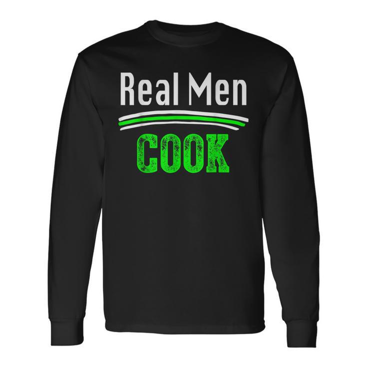 Cooking Real Cook For There Wives Long Sleeve T-Shirt