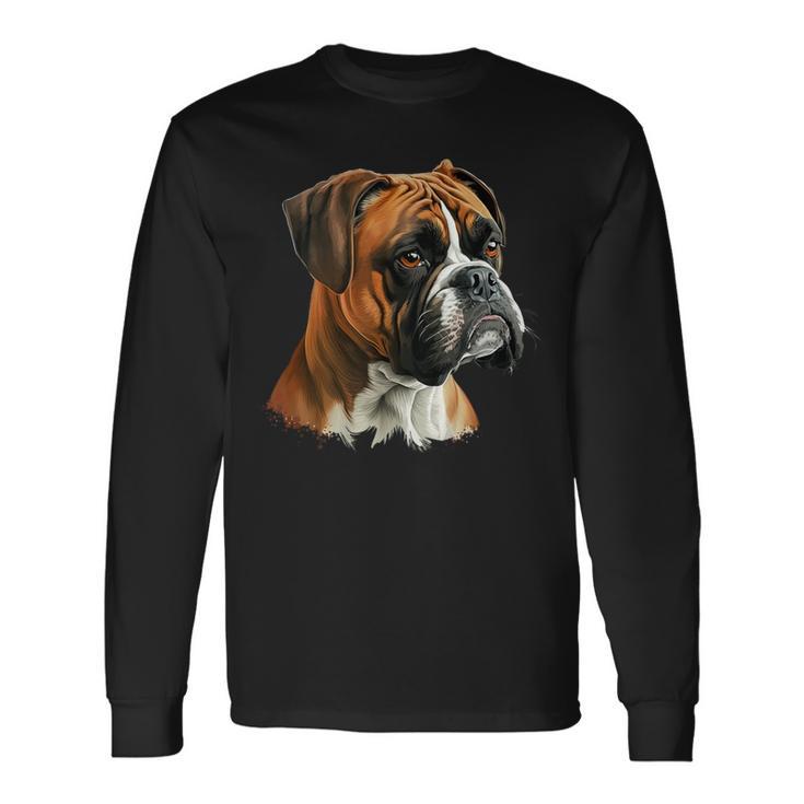 Dog Boxer Langarmshirts Geschenkideen