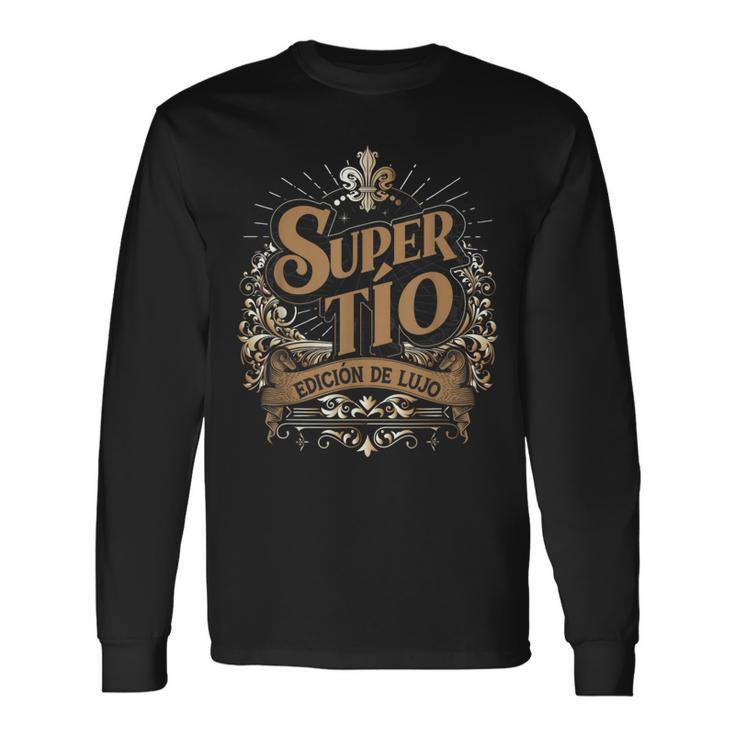 Familia Tío Mexican Uncle Long Sleeve T-Shirt Gifts ideas