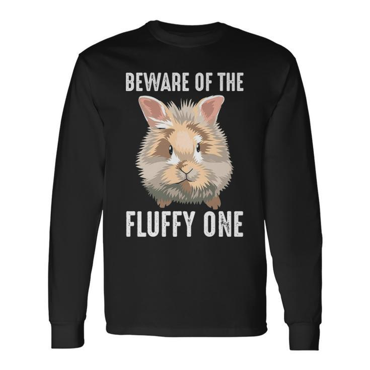 Fluffye Lionhead Bunny Rabbit Lover Long Sleeve T-Shirt