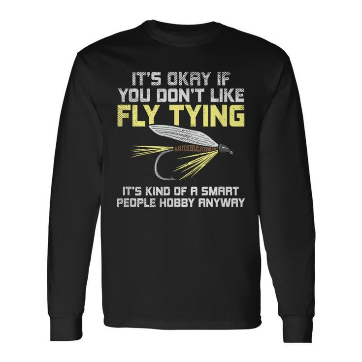 Fly Tying Fishing Fly-Fishing Trout Long Sleeve T-Shirt