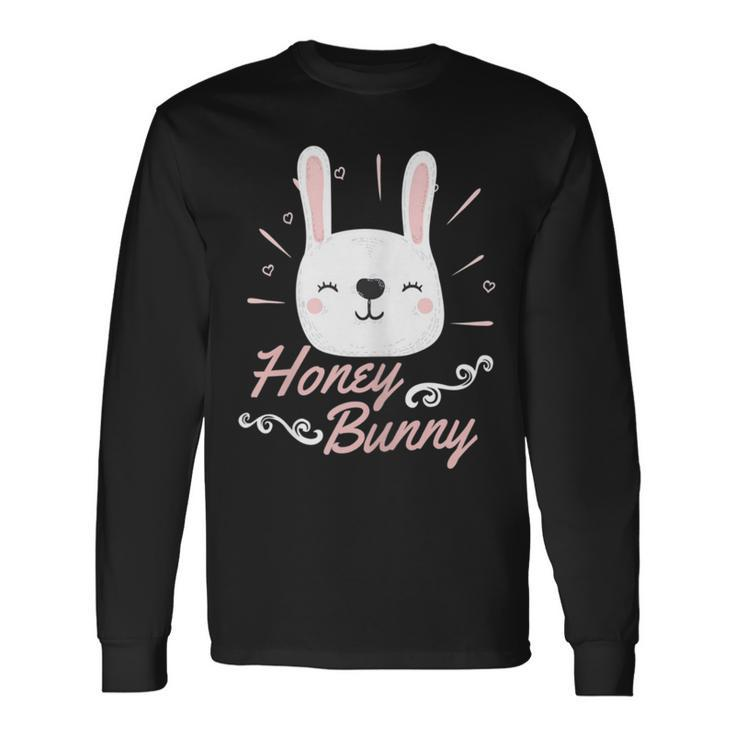 Honey Bunny Rabbit Animal Lovers Long Sleeve T-Shirt