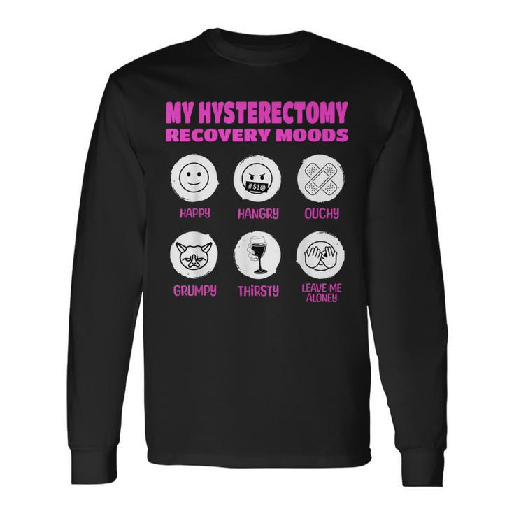 Hysterectomy Recovery And Uterus Cervix Surgery Long Sleeve T-Shirt