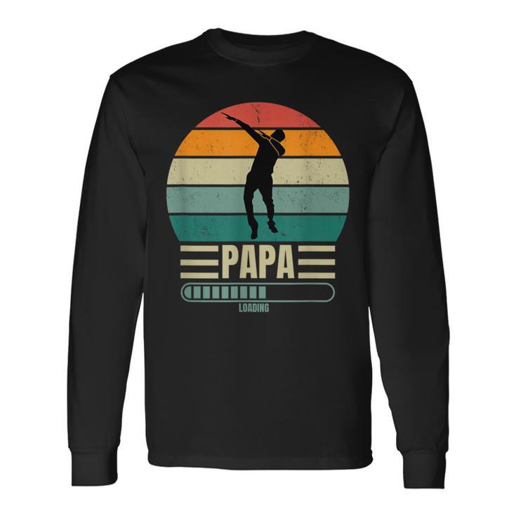 Lustig Papa Loading Bald Papaater Ich Werde Papa Langarmshirts Geschenkideen