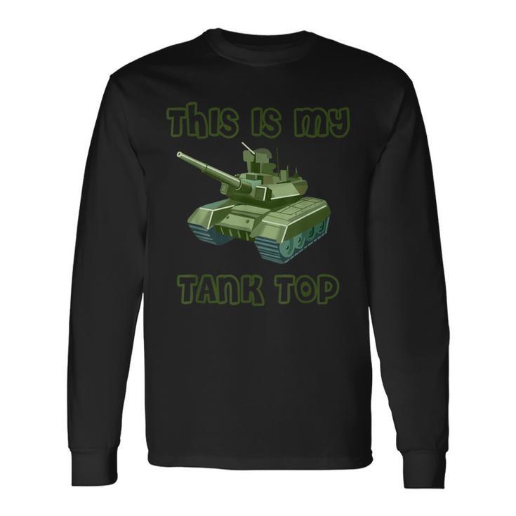 This Is My Military Soldiers Long Sleeve T-Shirt