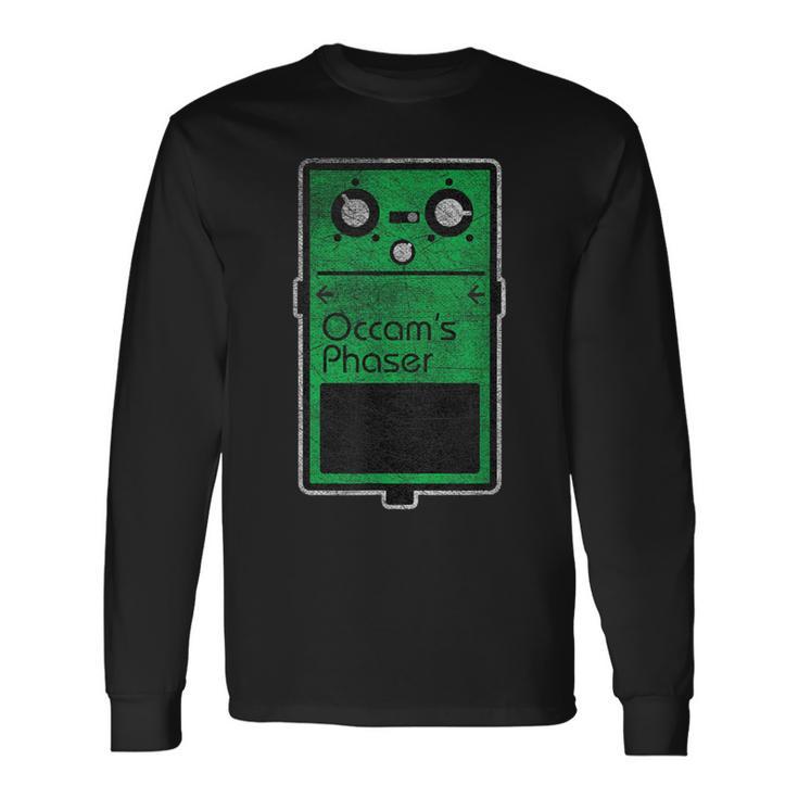 Occam's Phaser Effect Pedal Long Sleeve T-Shirt