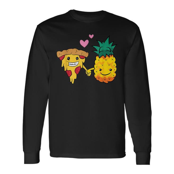 Pizza Hawaii Lover Pineapple Pizza Long Sleeve T-Shirt