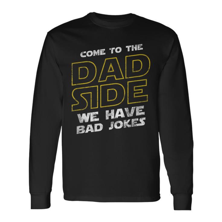 Sci Fi Geek Father & Papa Men Long Sleeve T-Shirt