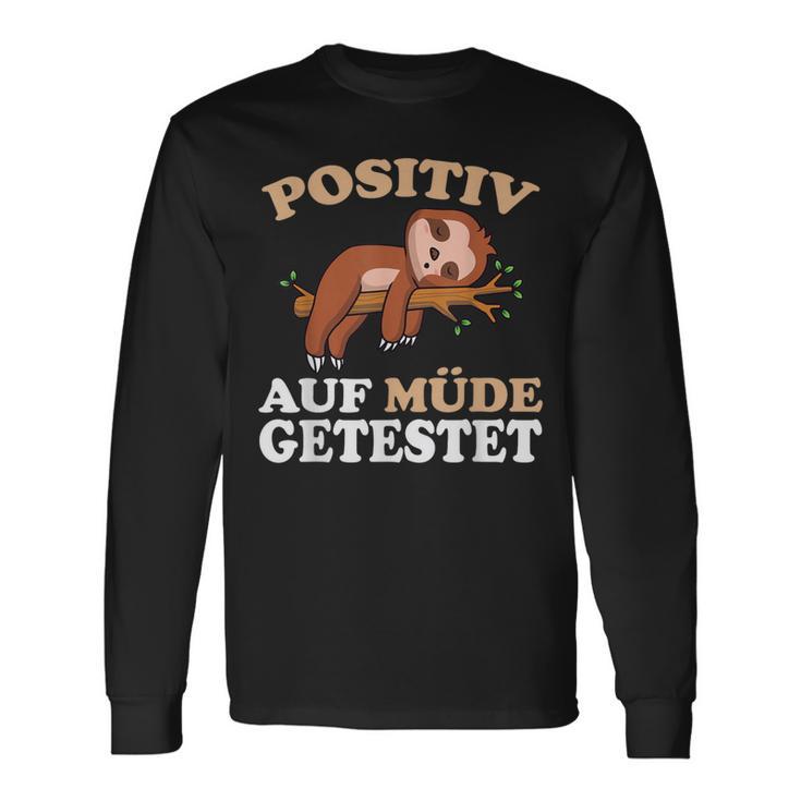 Sleep Positiv Auf Tatried Langarmshirts Geschenkideen