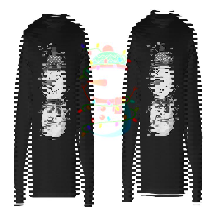 Jeezy Snowman Angry Snowman Long Sleeve T-Shirt - Seseable