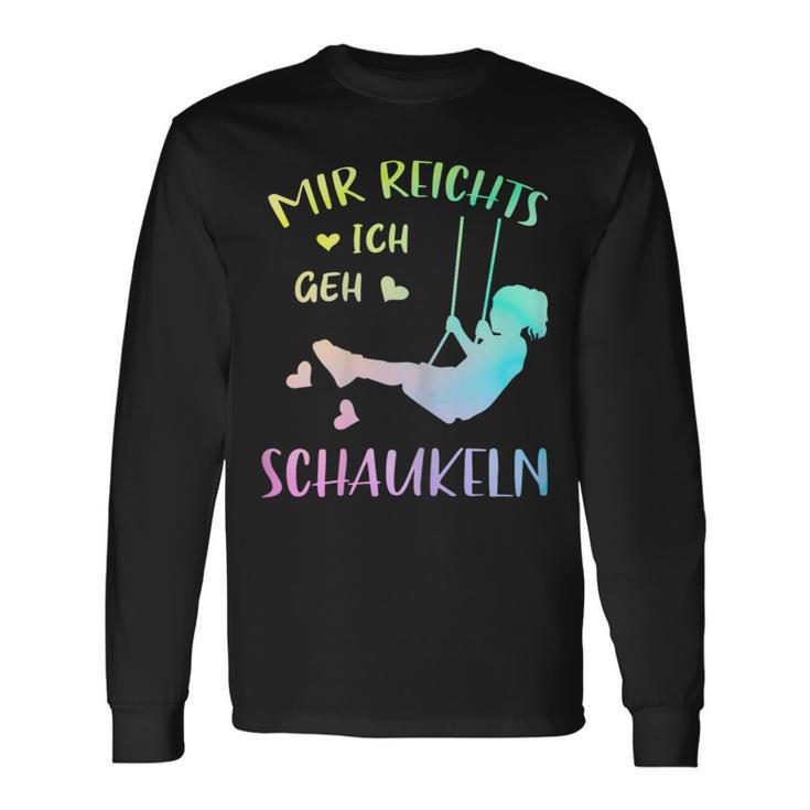 Swing Mir Reichts Ich Geh Swinging Langarmshirts Geschenkideen