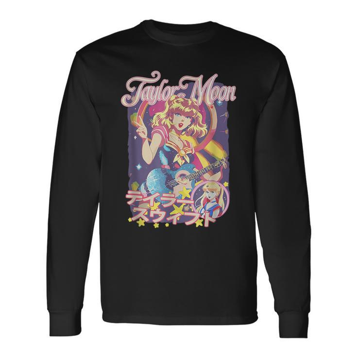 Taylor Moon Personalized Taylor First Name Long Sleeve T-Shirt